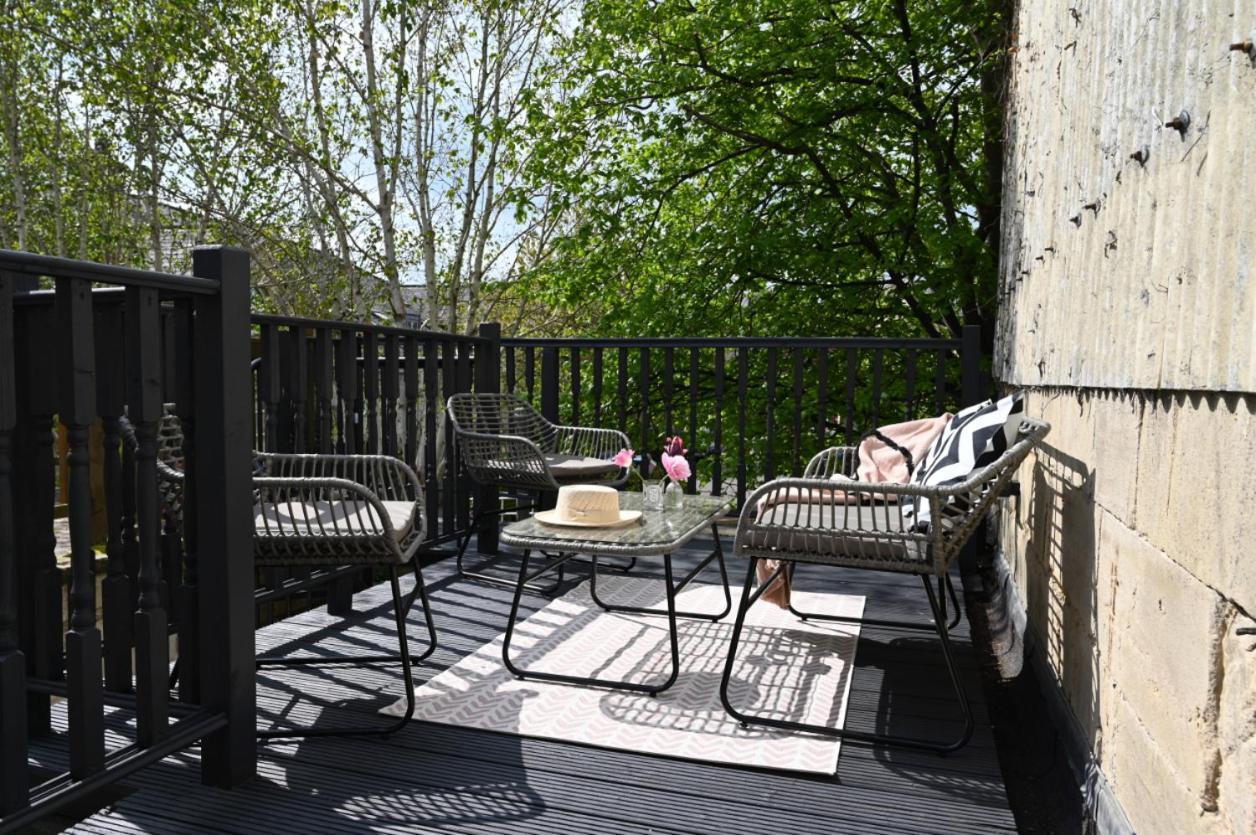 Charming Georgian Cottage With Private Sun Terrace Bath Exterior photo